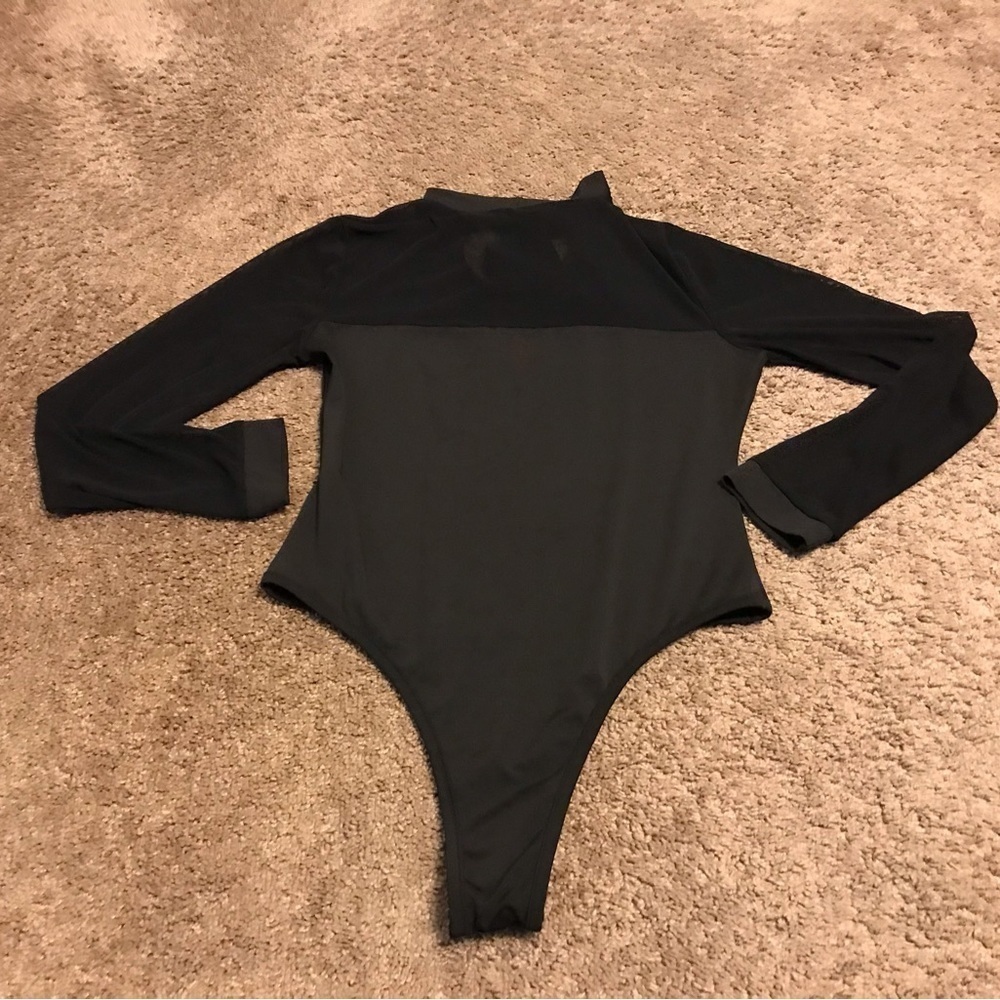 NWOT Womens Black Body Suit